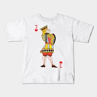 Classic Knave of Hearts Kids T-Shirt